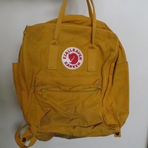 Fjallraven Kanken backpack (heavily used)